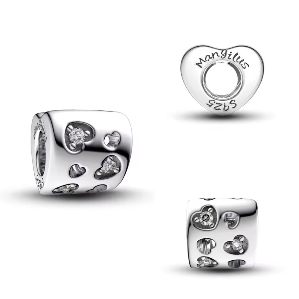 Silver Heart Charm